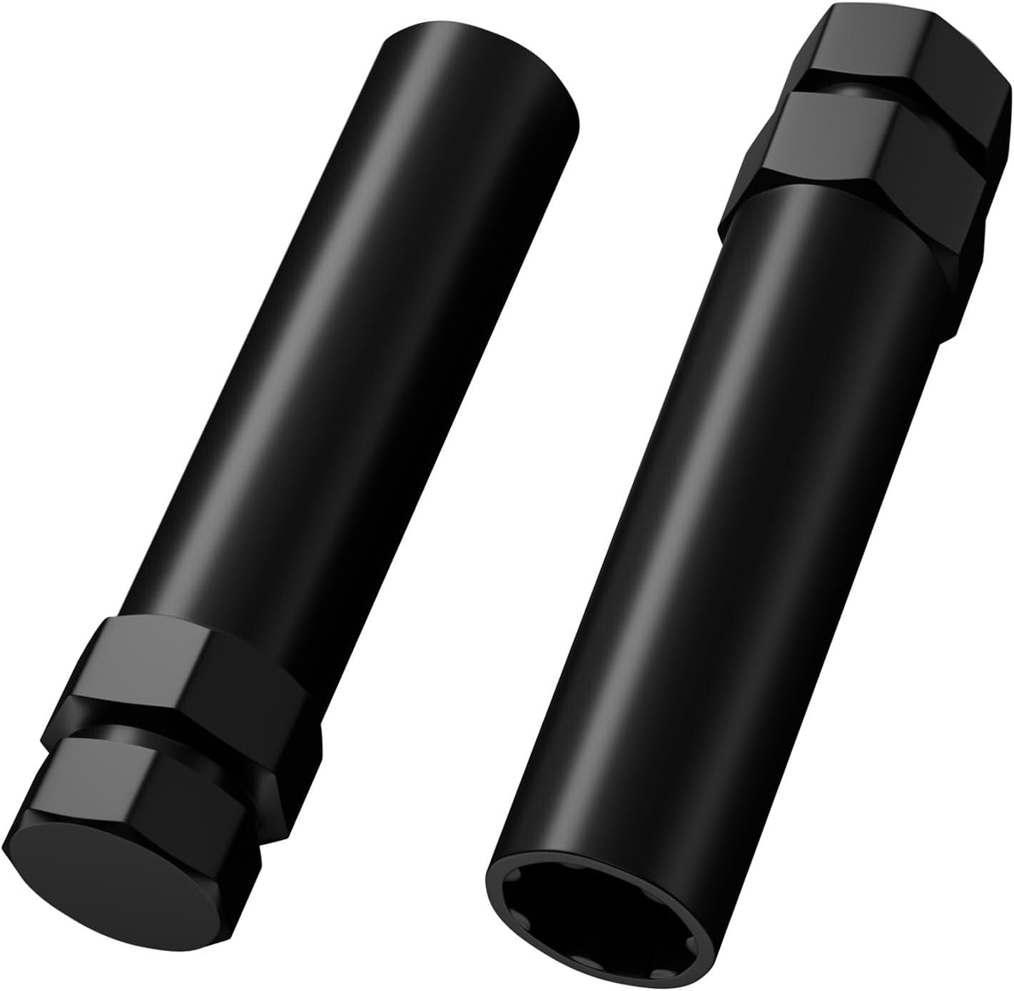 Black 7 Spline Replacement Keys Fits Security Spline Tuner Lug Nuts Large Key