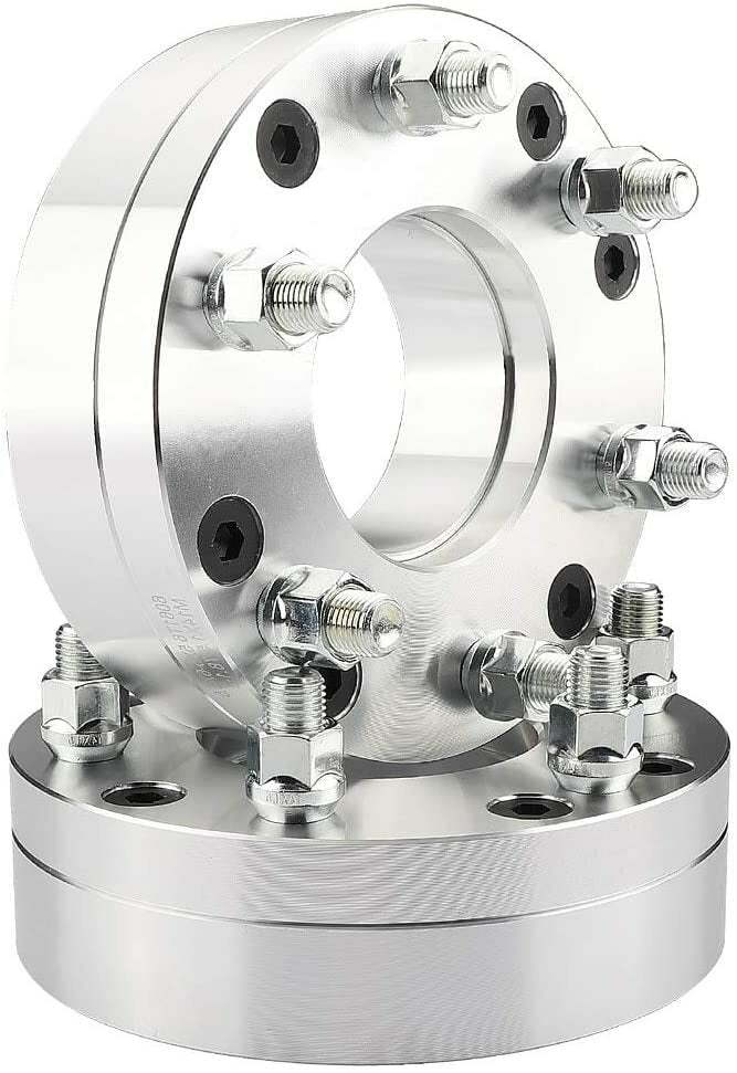 5x4.75 to 6x5.5 Wheel Adapters 2" Put Chevy GMC Truck Rims On 5x120.7 12x1.5