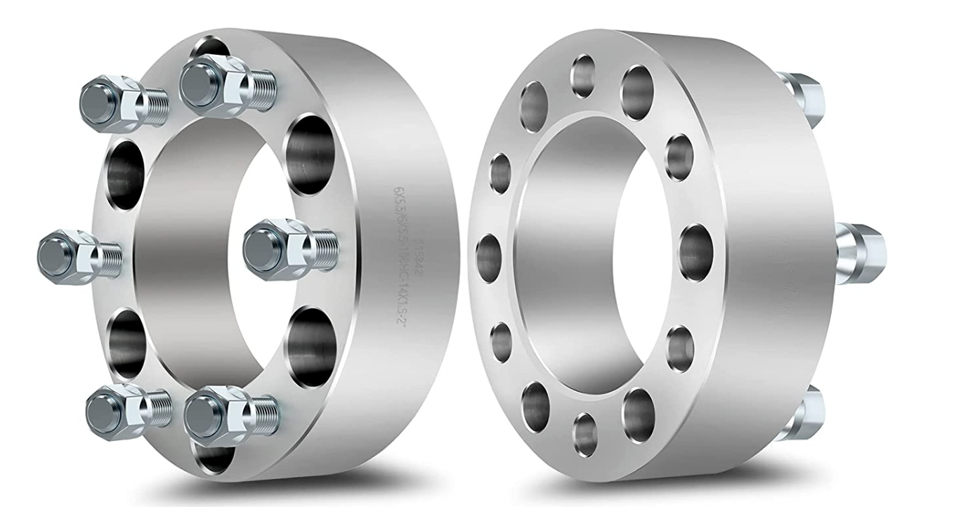 6x4.5 To 6x5.5 Wheel Adapters 1.25" Inch or 32mm 6x114.3 To 6x139.7 | 1/2x20 2x