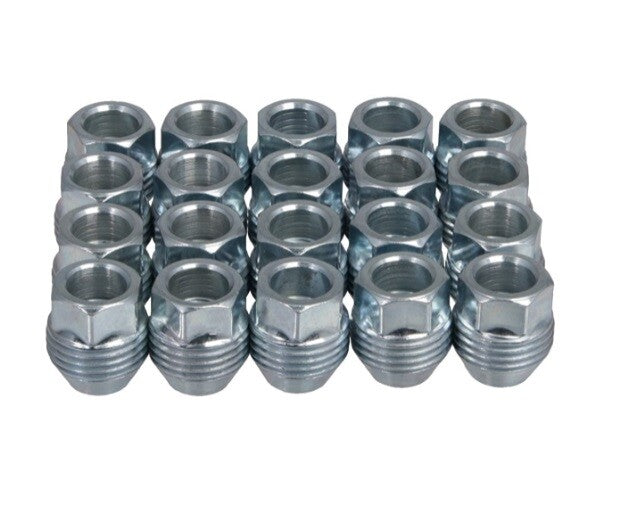 24 Dual Thread GM Factory Style Lug Nuts M14x1.5 Fits Chevy Silverado Tahoe GMC