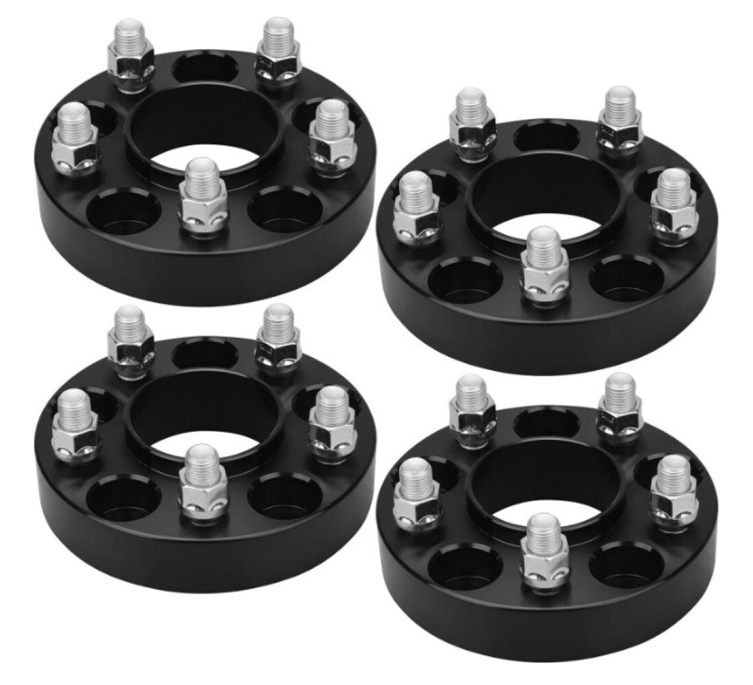 5x4.5 to 5x5 Wheel Adapters Hub Centric 1.25" Adapt JK JL Wheels On TJ YJ Jeeps