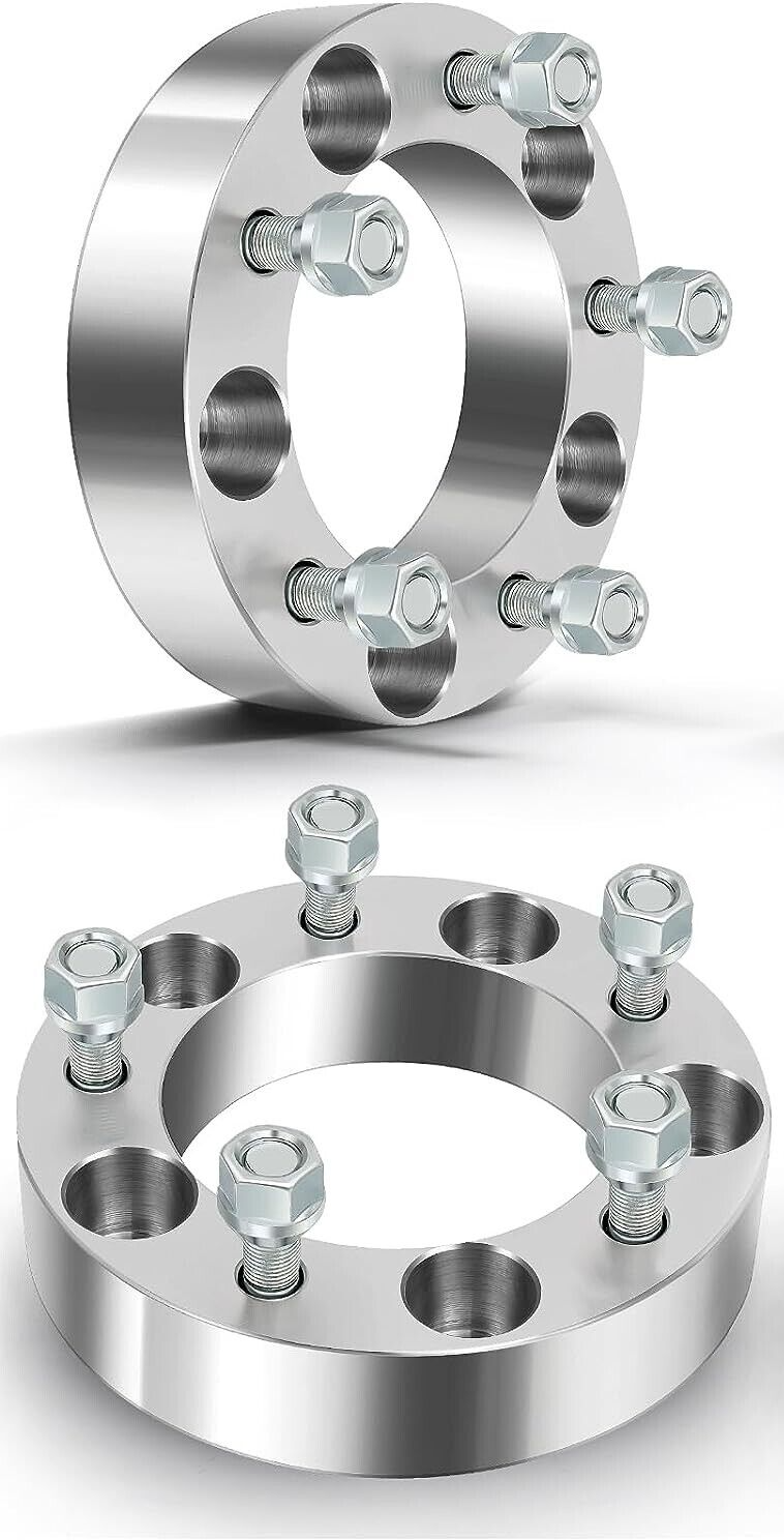 5x5 to 5x4.5 Wheel Adapters 1.25" Inch Fits Jeep Wrangler JL Gladiator 14x1.5 2x