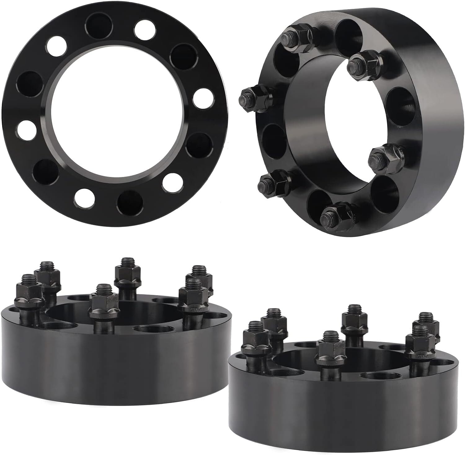 6x5.5 Hub Centric Wheel Adapters 2" inch Put 2022+ Tundra Wheels On Tacoma 4x