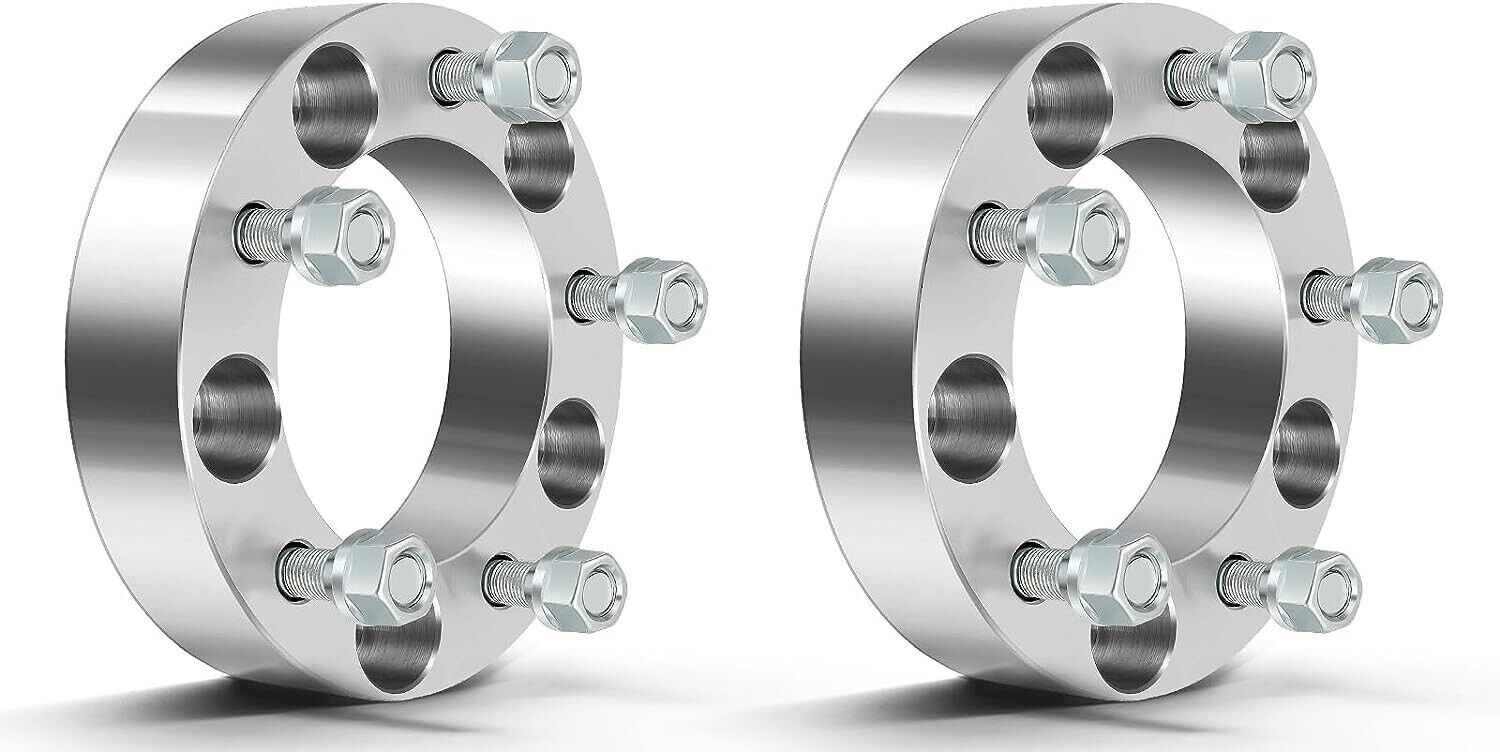 5x5 to 5x5.5 Wheel Adapters 1.25" Inch Put 5x139.7 Rims On 5x127 Hubs 12x1.5