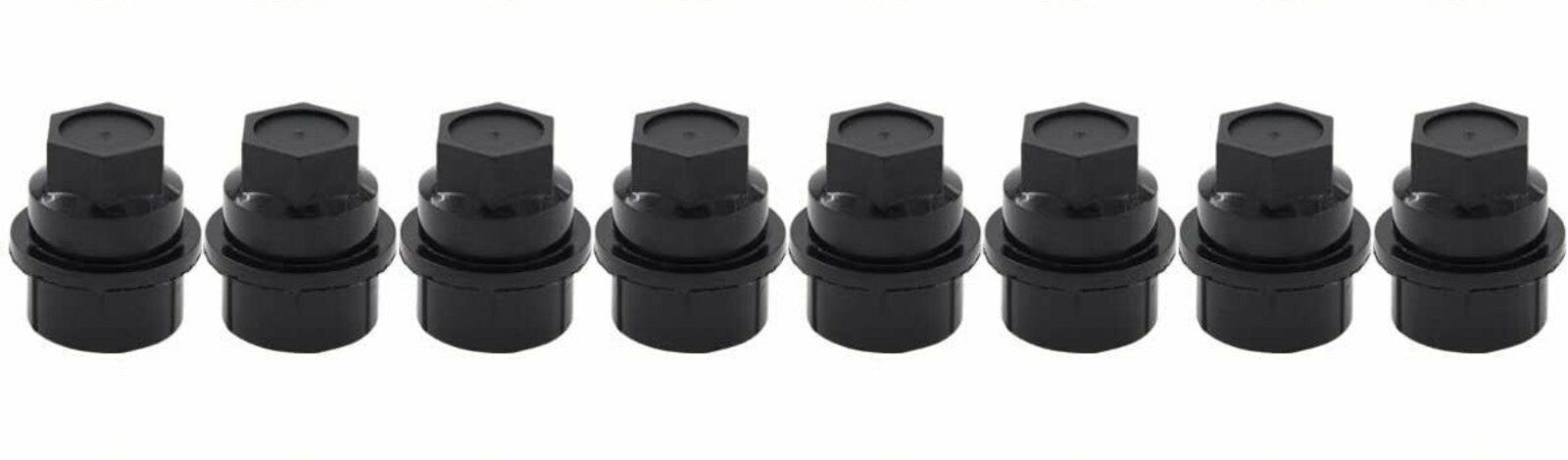 Lug Nut Cap Covers Fits Chevy GMC Silverado 2500 3500 HD 8x180 8x6.5 Trucks 8x