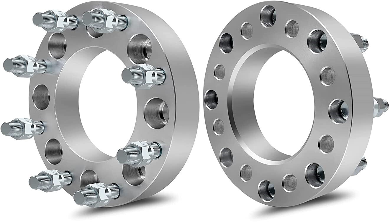 8x170 to 8x6.5 Wheel Adapters 1.5" Use RAM Chevy Rims On 99-02 F-250 F-350 14x2