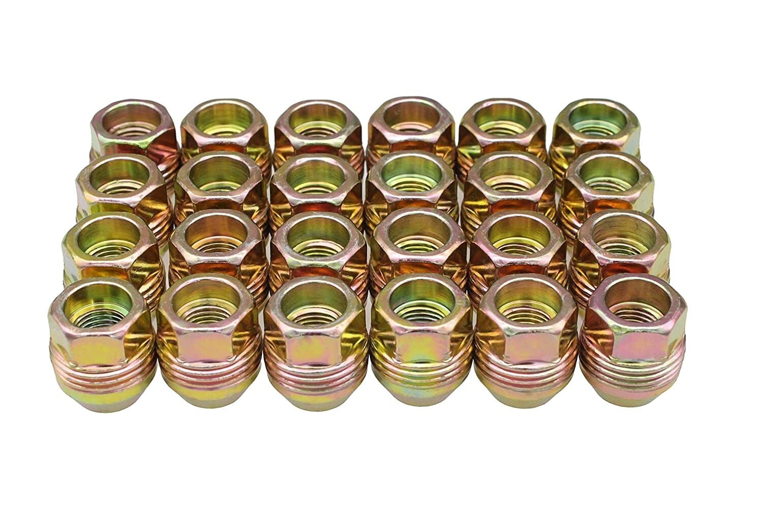 32x Dual External Thread Lug Nuts 9/16-18 Fits 1971-1988 Chevy GMC Trucks