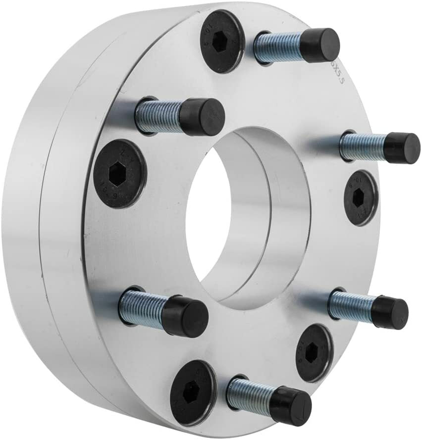 5x4.5 To 6x5.5 Wheel Adapters 2" inch Put 6x139.7 Rims on 5x114.3 Hubs 12x1.5