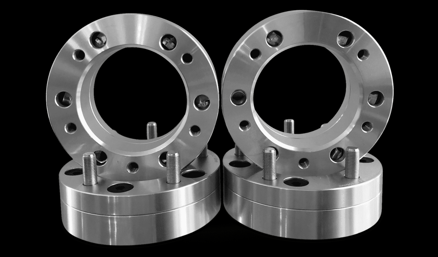 6x5.5 to 5x4.5 Wheel Adapters 2" Inch Put 5x114.3 Wheels On Toyota 6 Lug 12x1.5