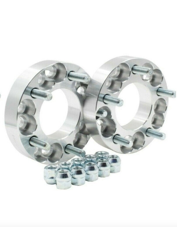 5x5 to 5x5.5 Wheel Adapters 1.5" Put RAM CJ Rims on Chevy GMC Jeep JL 1/2x20