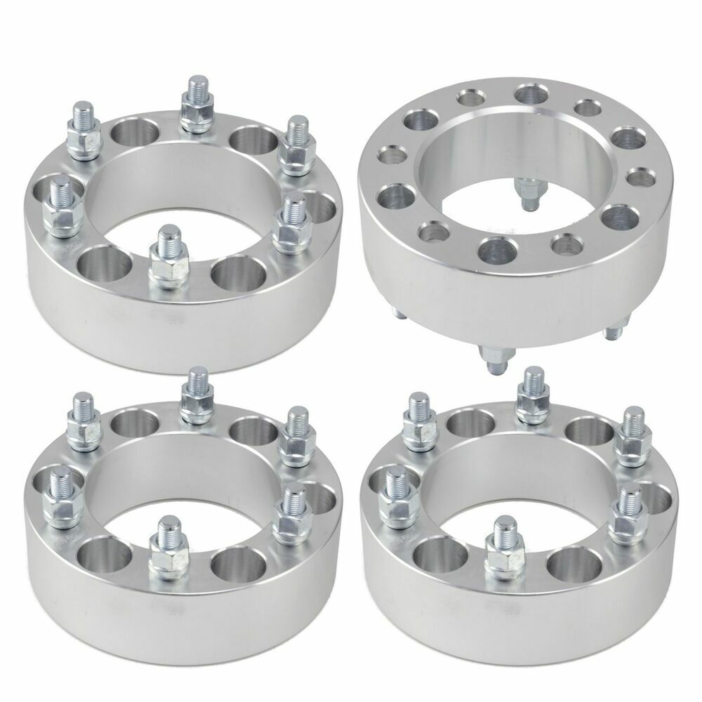 6x135 To 6x5.5 Wheel Adapters 1.5" Inch Fit 6x139.7 Wheels On Ford F-150 14x2